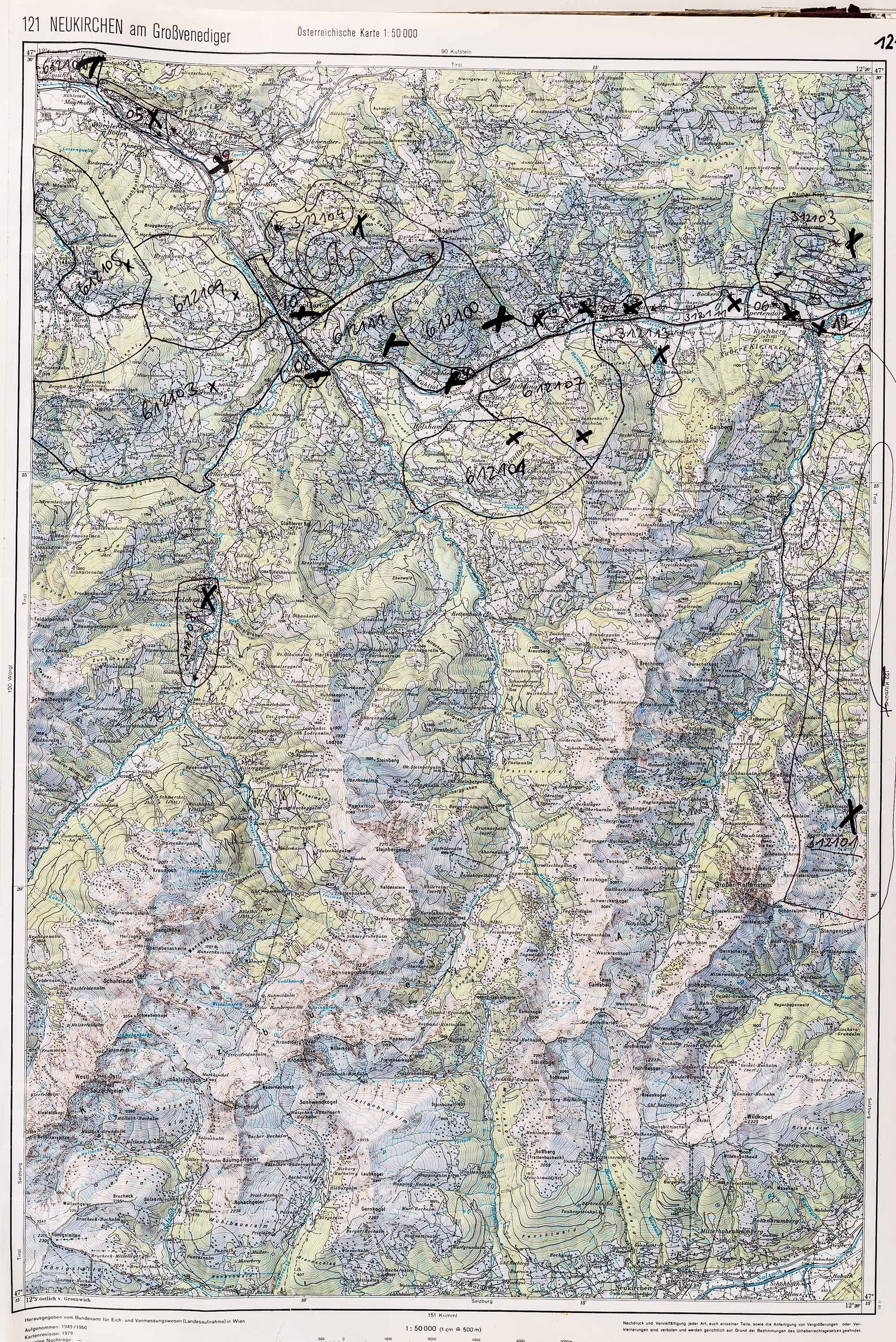 1983-1986 Karte 121