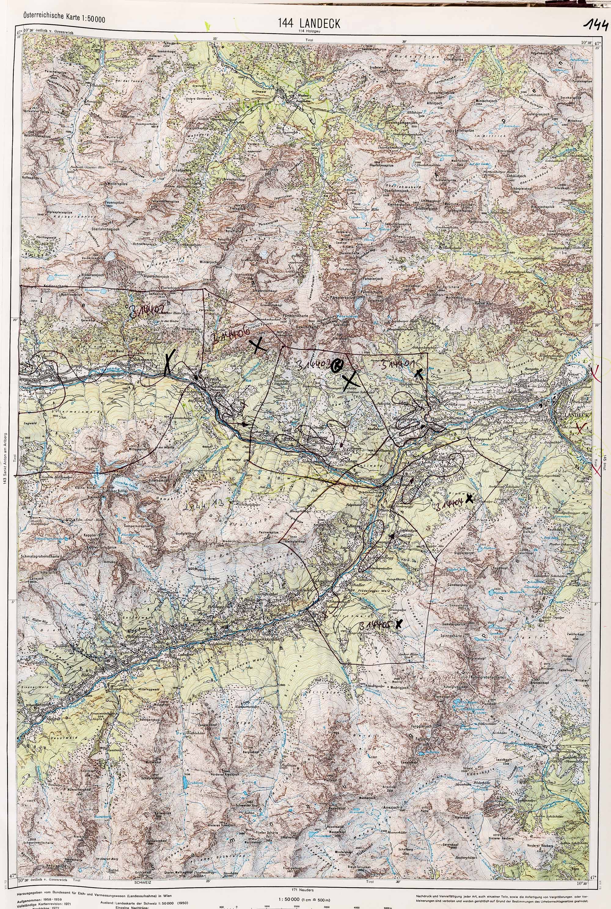 1983-1986 Karte 144
